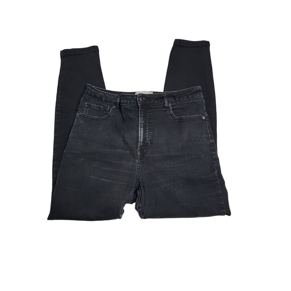 Everlane The Curvy High-Rise Skinny Black Jean 31 Regular